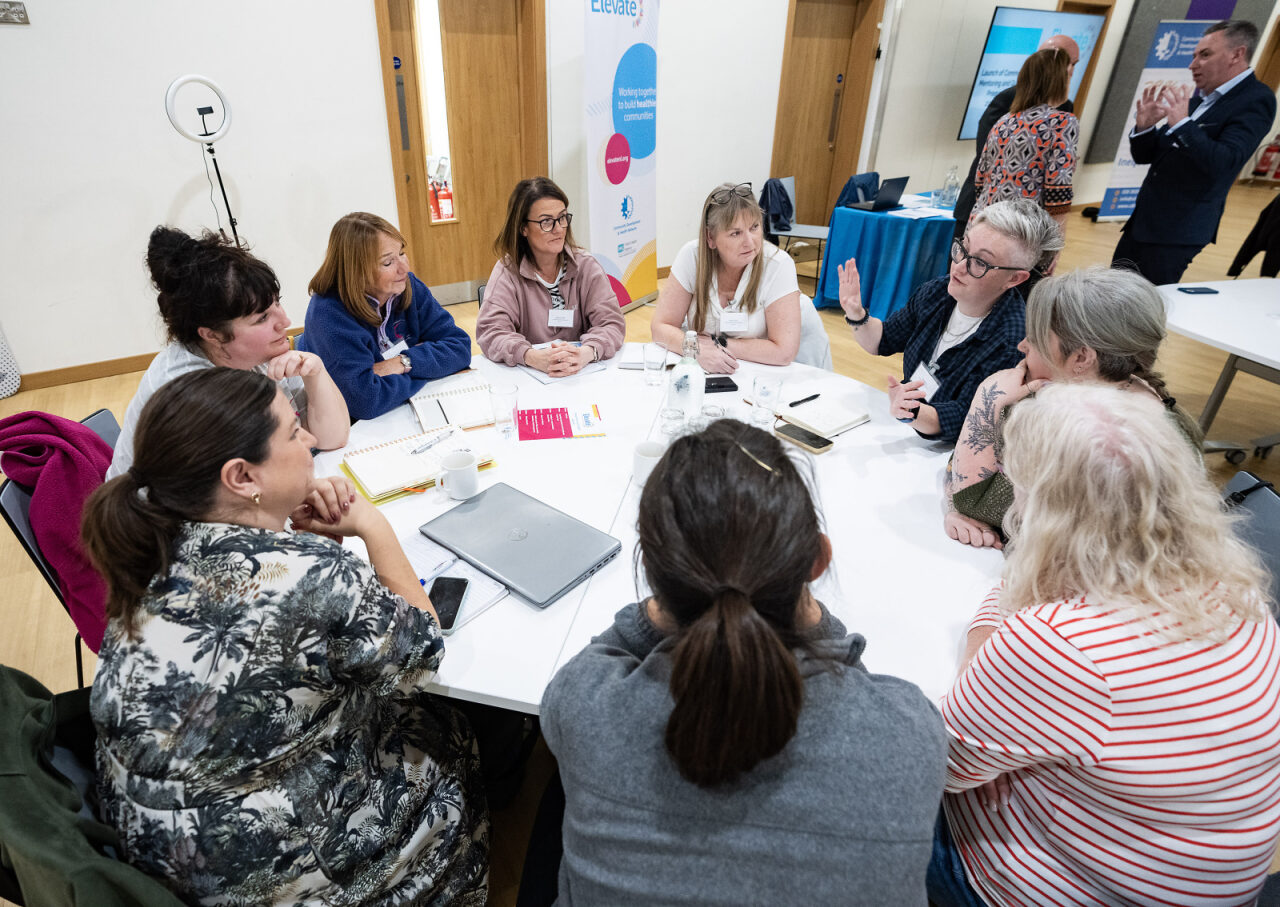 <h1>Training, Events & Support</h1>
<p>We deliver evidence-informed, practical <strong>training and development support</strong> to community organisations and people working with communities.</p>
<p>We host <strong>events</strong> that bring people together from across diverse communities and sectors to share insights, knowledge and learning and work collaboratively to create change.</p>
